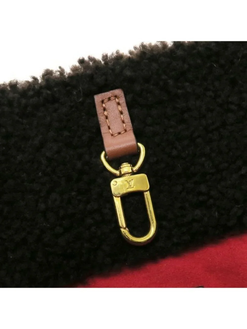 Louis Vuitton Monogram Teddy On The Go GM Tote Black